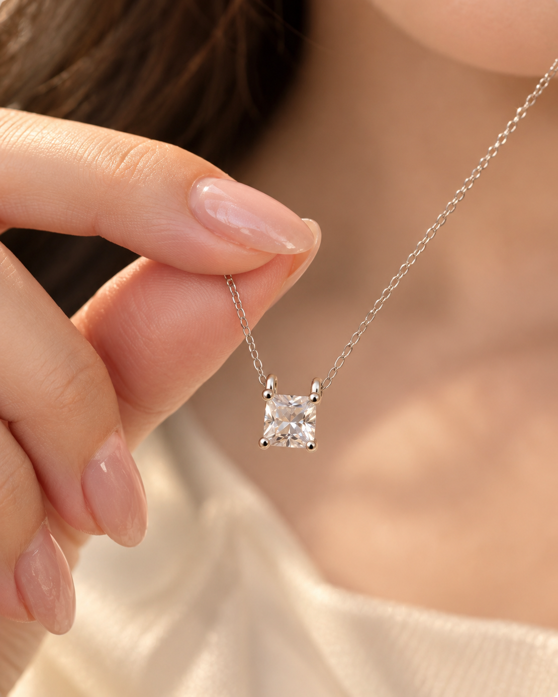 Pure Light Cushion Pendant